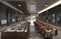 Nội thất cafe dương nội